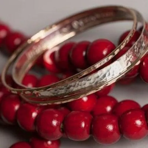 Oval Bangle Bracelet