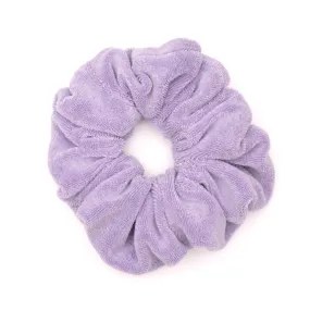 Purple Terry Scrunchie