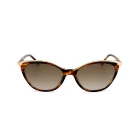 Safilo CIGLIA01S Acetate Women's Sunglasses, Havana Gold