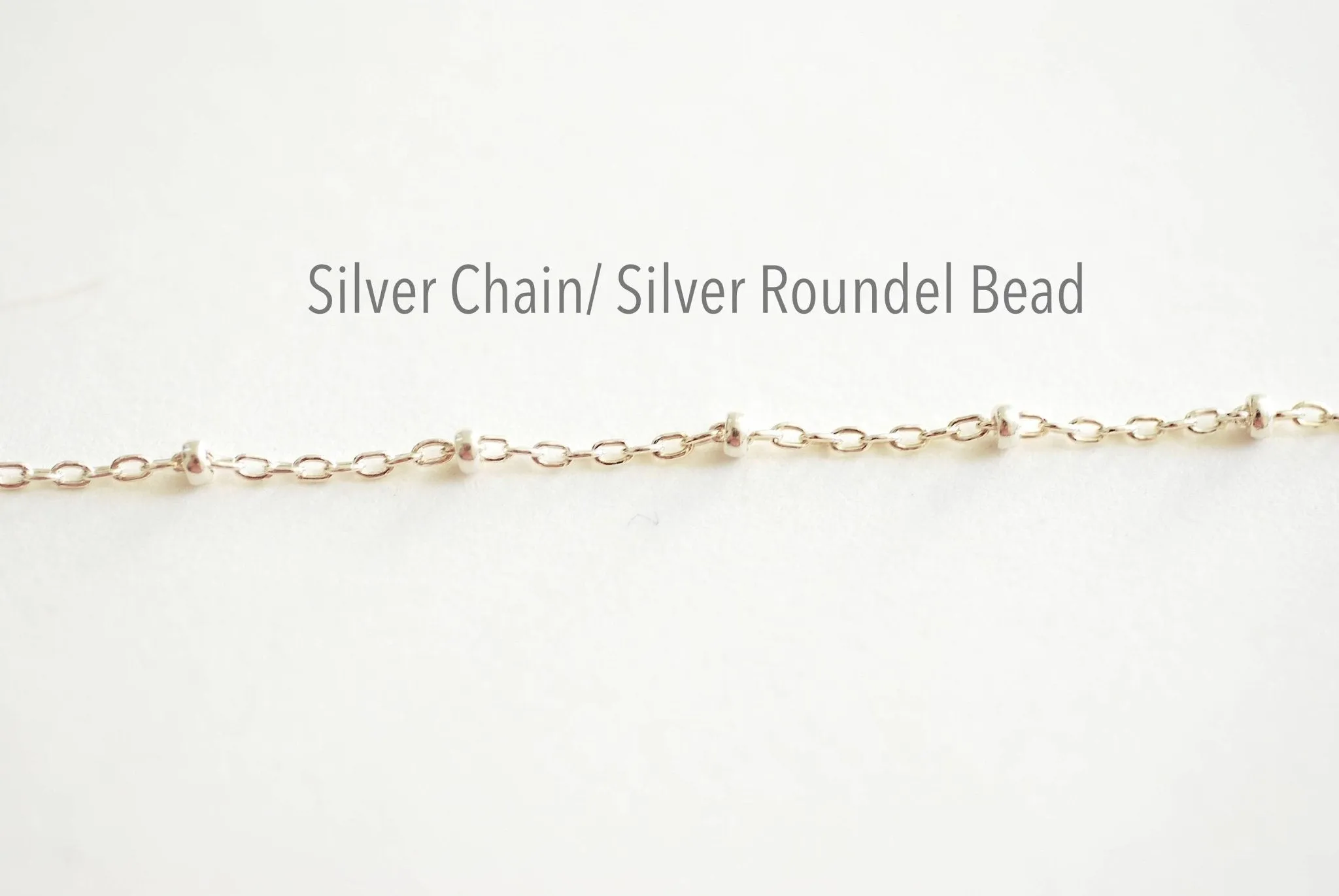 Satellite Chain By Foot- Sterling Silver, 14k Gold Filled, 14k Rose Gold Filled Bead chain, 1.8mm Ball Width, Cable Chain - Wholesale Chain