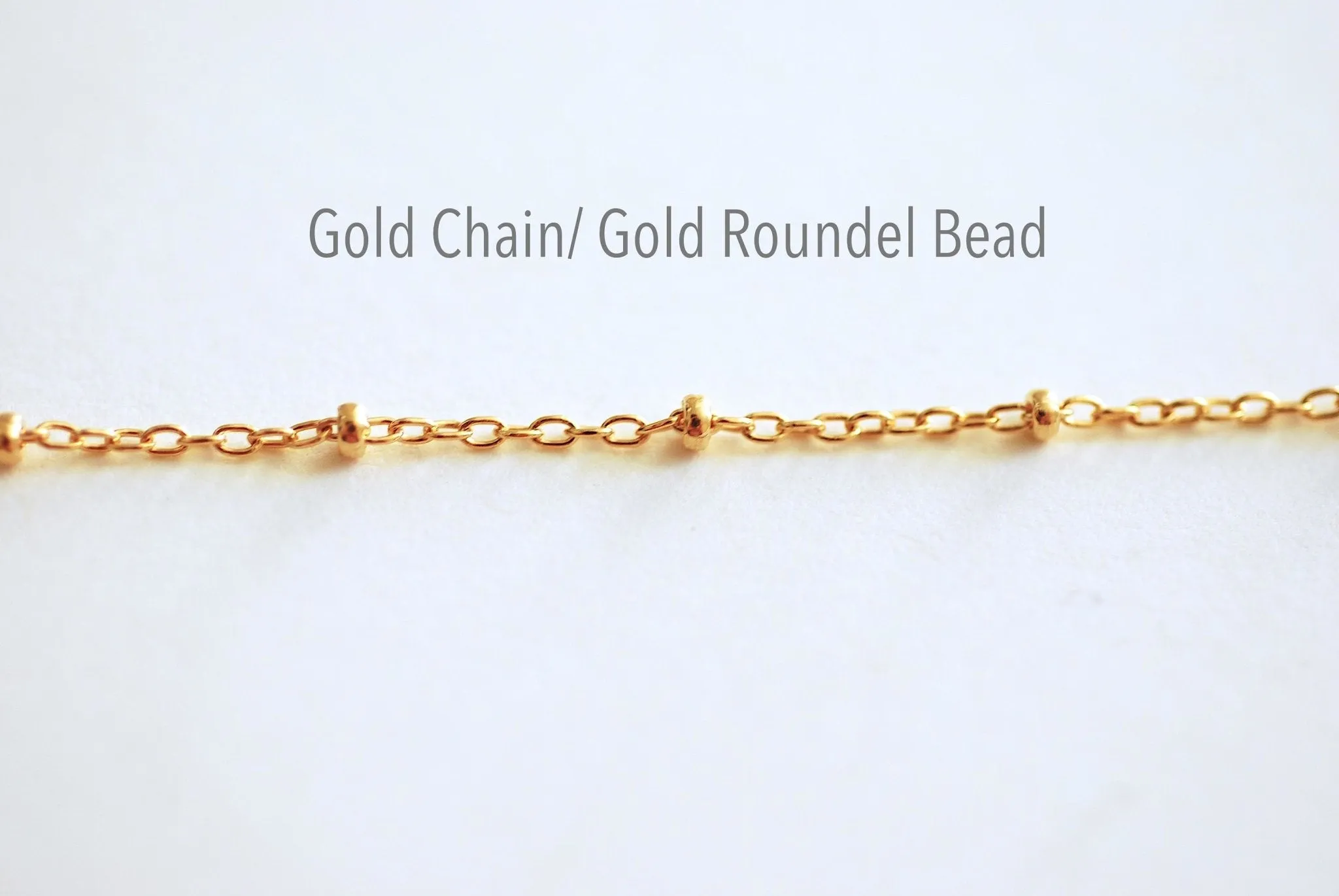 Satellite Chain By Foot- Sterling Silver, 14k Gold Filled, 14k Rose Gold Filled Bead chain, 1.8mm Ball Width, Cable Chain - Wholesale Chain