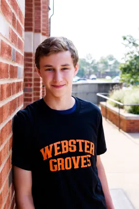 Shirt - Short Sleeve - Black WEBSTER GROVES