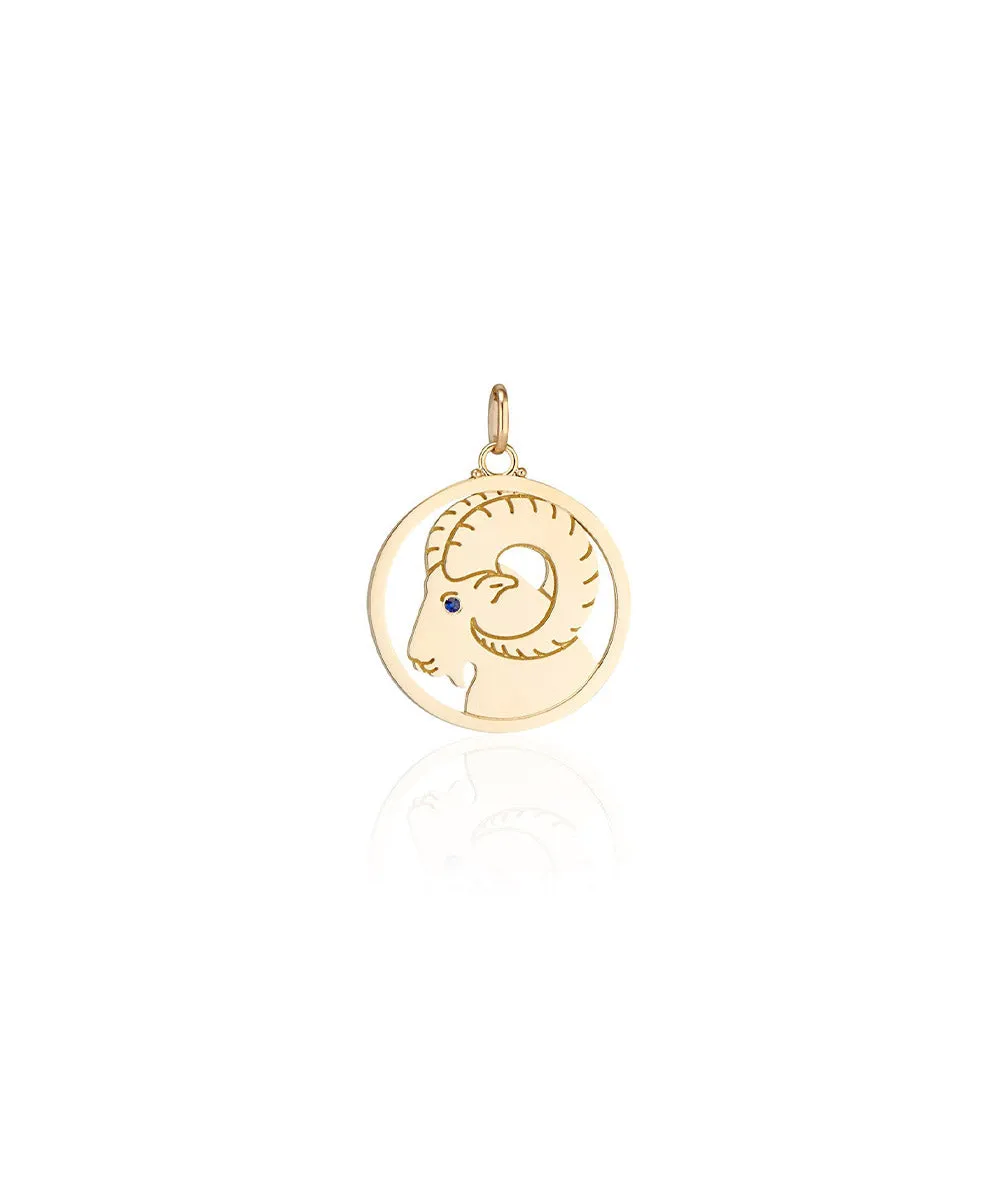 Small Capricorn Pendant