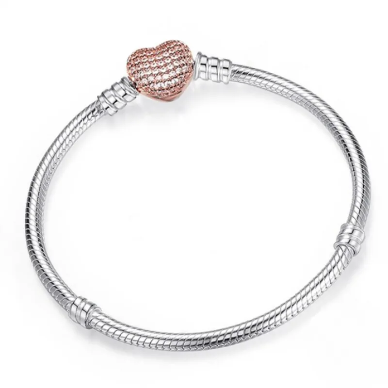 Sterling Silver Chain Fit Bracelet