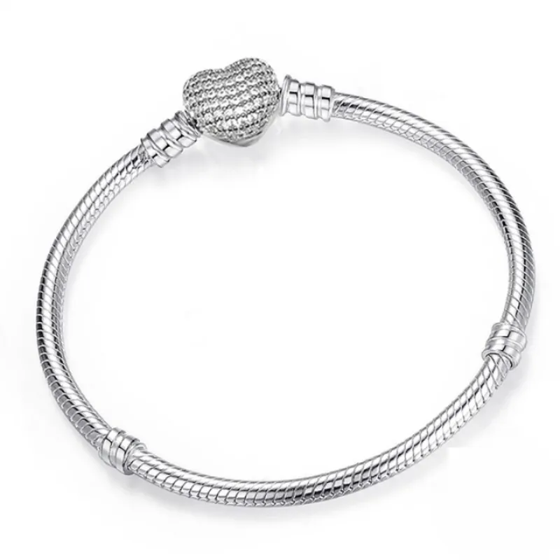 Sterling Silver Chain Fit Bracelet