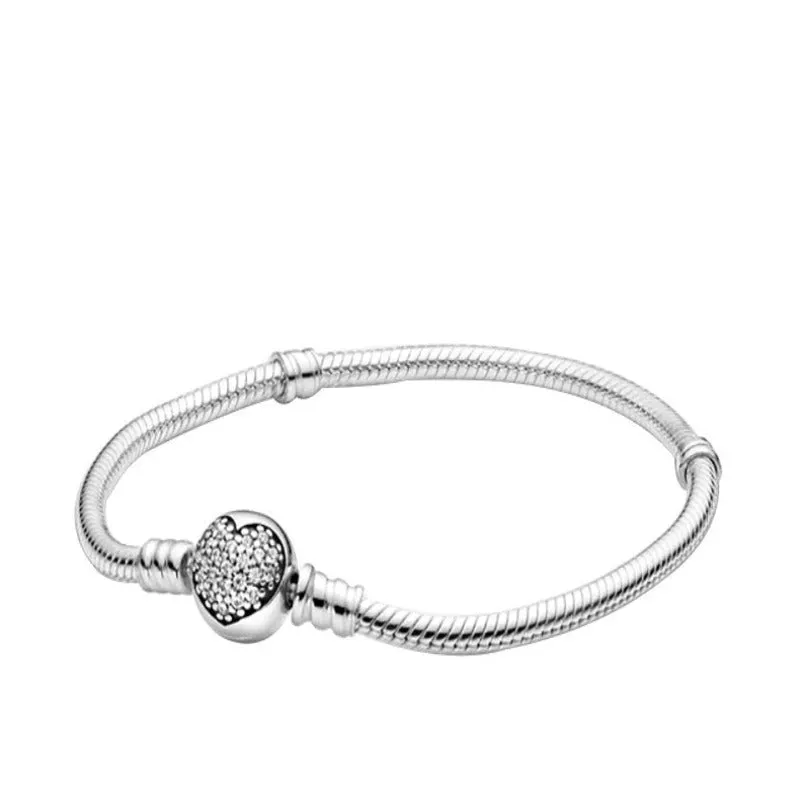 Sterling Silver Chain Fit Bracelet