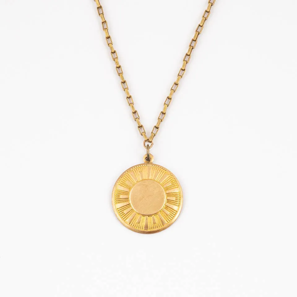 Sun Pendant Necklace