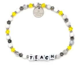 Teach Color Beaded Bracelet