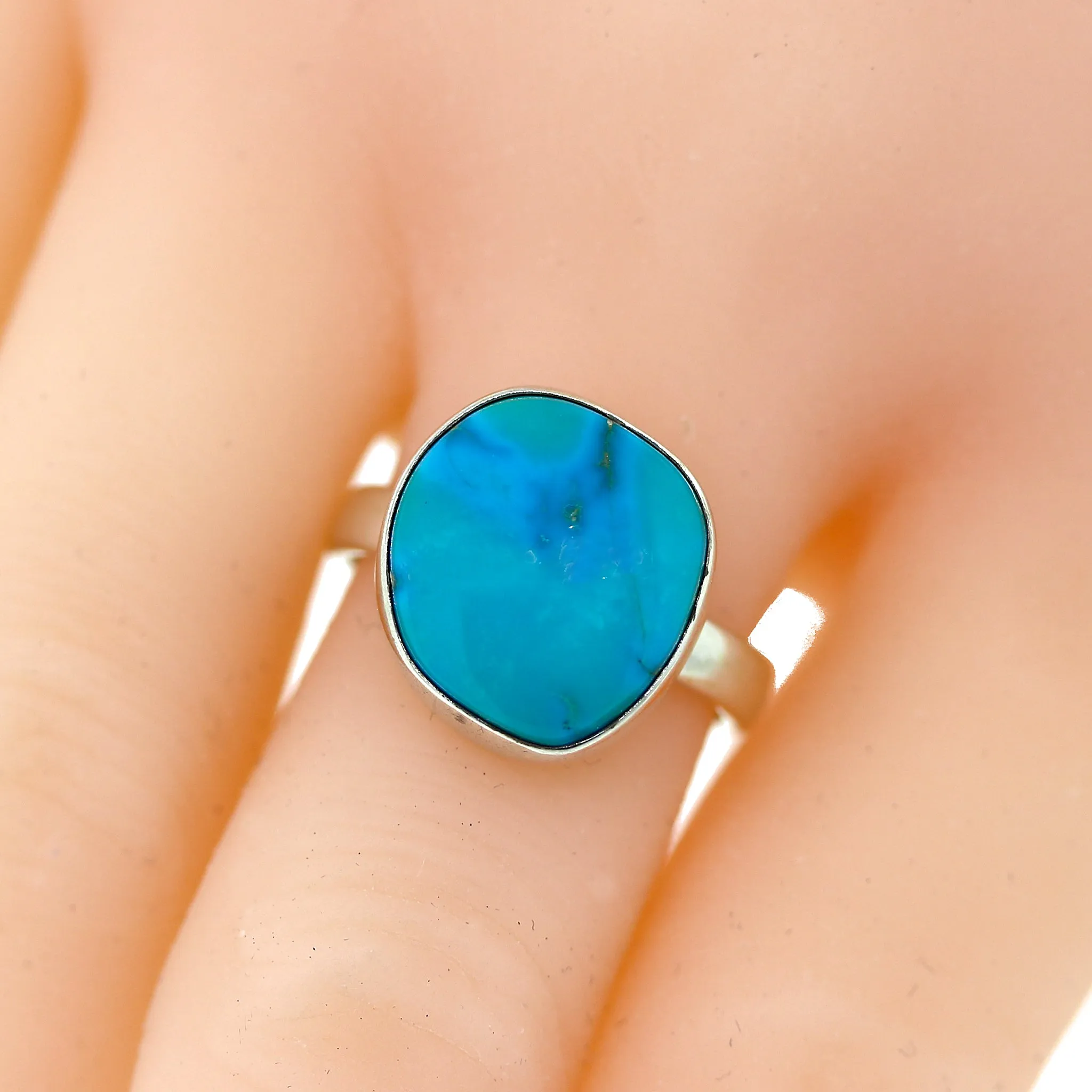 Turquoise & Sterling Silver Ring