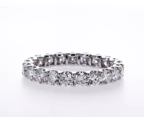 U-Shape Diamond  Eternity Ring (2.15ctw)