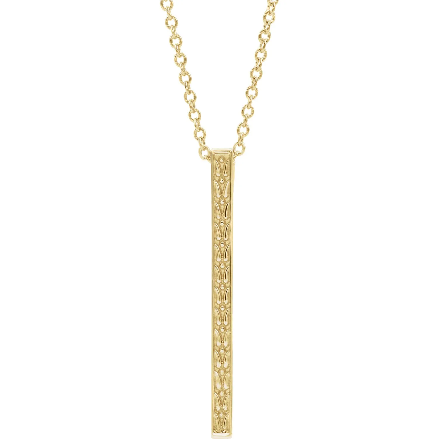 Vertical Bar Necklace