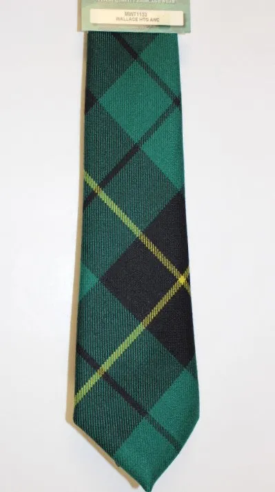 Wallace Hunting Ancient Tartan Tie