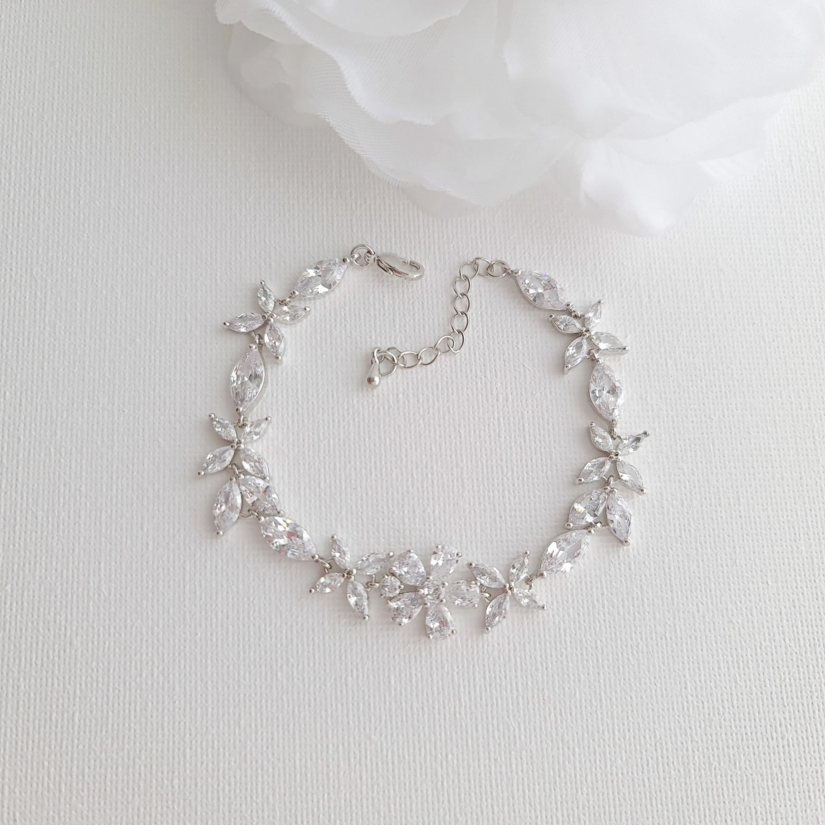 Wedding Jewelry Set for Brides-Daisy