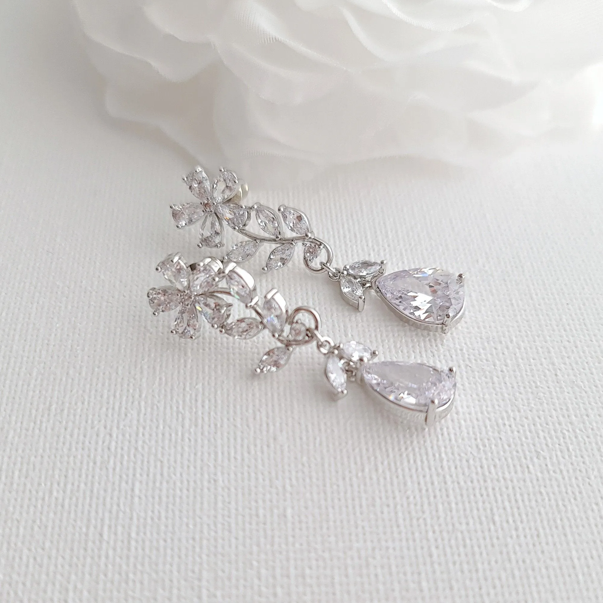 Wedding Jewelry Set for Brides-Daisy