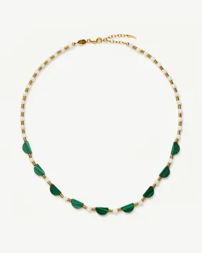 Zenyu Gemstone Beaded Choker